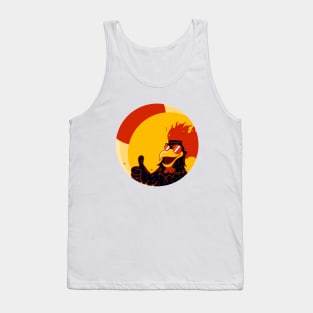 Chicken on Fire Tank Top